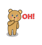 くまの剛ちゃん日常会話スタンプ（個別スタンプ：13）