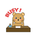 くまの剛ちゃん日常会話スタンプ（個別スタンプ：16）
