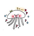 くらげのしろちゃん＊ゆる日常（個別スタンプ：16）