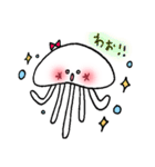 くらげのしろちゃん＊ゆる日常（個別スタンプ：17）