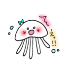 くらげのしろちゃん＊ゆる日常（個別スタンプ：18）