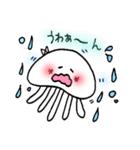 くらげのしろちゃん＊ゆる日常（個別スタンプ：24）