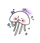 くらげのしろちゃん＊ゆる日常（個別スタンプ：33）