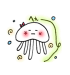 くらげのしろちゃん＊ゆる日常（個別スタンプ：38）