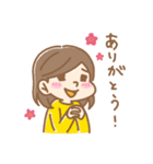 お友達へ送る女の子のスタンプ（個別スタンプ：28）