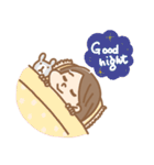 お友達へ送る女の子のスタンプ（個別スタンプ：34）