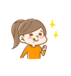 お友達へ送る女の子のスタンプ（個別スタンプ：38）