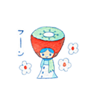 ゆるめなフルーツの妖精たち（個別スタンプ：14）
