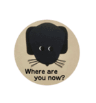 黒ラブ犬「ちゃま」English version 2（個別スタンプ：6）
