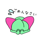 カメレオンのカレンちゃんが増えた！（個別スタンプ：34）