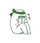 緑担当のあざらしさん（個別スタンプ：5）