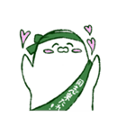 緑担当のあざらしさん（個別スタンプ：8）
