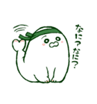 緑担当のあざらしさん（個別スタンプ：16）