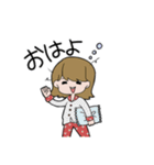 チーム最前列（個別スタンプ：1）