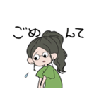チーム最前列（個別スタンプ：4）