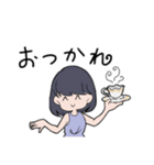 チーム最前列（個別スタンプ：21）