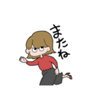 チーム最前列（個別スタンプ：22）