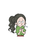 チーム最前列（個別スタンプ：24）