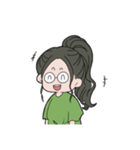 チーム最前列（個別スタンプ：28）