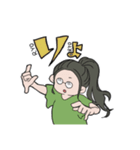 チーム最前列（個別スタンプ：40）
