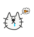 我が家のひげねこ①（個別スタンプ：9）