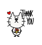 我が家のひげねこ①（個別スタンプ：11）