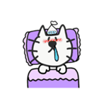 我が家のひげねこ①（個別スタンプ：28）