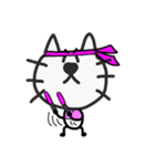 我が家のひげねこ①（個別スタンプ：30）