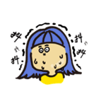 大きな女の子（個別スタンプ：5）