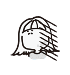 大きな女の子（個別スタンプ：6）