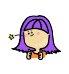 大きな女の子（個別スタンプ：7）