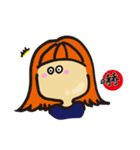 大きな女の子（個別スタンプ：19）
