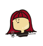 大きな女の子（個別スタンプ：23）