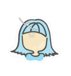 大きな女の子（個別スタンプ：24）