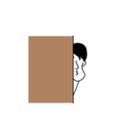 白いくちびるくん（個別スタンプ：11）