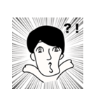 白いくちびるくん（個別スタンプ：14）