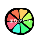 カラフルアートスタンプ（個別スタンプ：1）