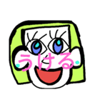 カラフルアートスタンプ（個別スタンプ：35）