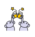 怠惰な象のコダ（個別スタンプ：2）
