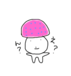 どのこのこのこきのこのこ。（個別スタンプ：5）