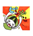 意外と使える！！【でか文字】挨拶セット（個別スタンプ：9）