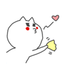 ねこちゃん（しろ）（個別スタンプ：7）