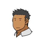 表情豊かな短髪男子（個別スタンプ：15）