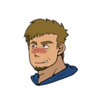 ちょっぴりチャラい茶髪男子（個別スタンプ：13）