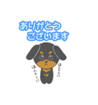 毎日ダックスくん（個別スタンプ：7）