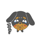 毎日ダックスくん（個別スタンプ：10）