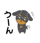 毎日ダックスくん（個別スタンプ：17）
