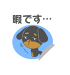 毎日ダックスくん（個別スタンプ：19）