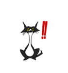 変な猫？（個別スタンプ：17）