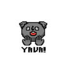 ぎんしゃくれのドット絵スタンプ（個別スタンプ：26）